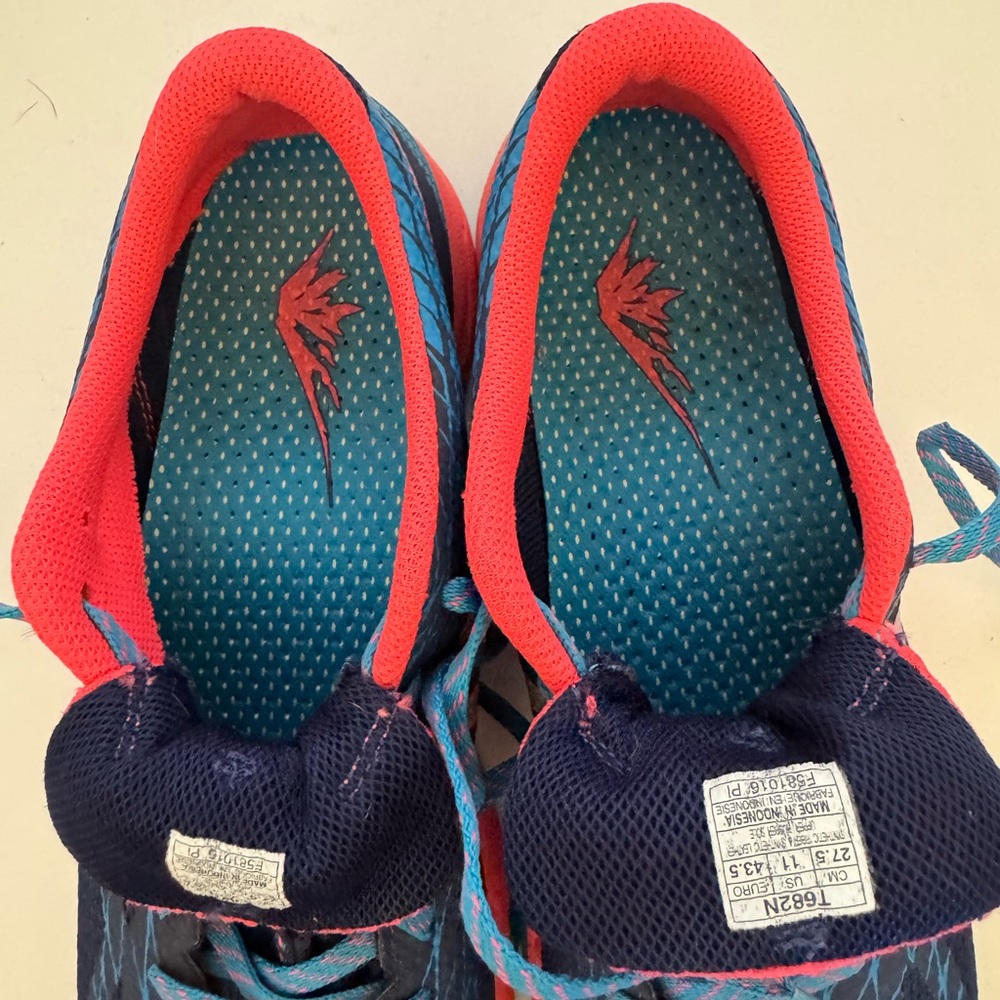 ASICS Women's Gel Fujitrabuco 5 Athletic Running Shoe, Navy/Coral, Size 11 - Picture 5 of 9